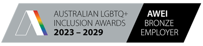 Australian LGBTQ Inclusion Awards 2023 to 2026 AWEI Bronze Employer